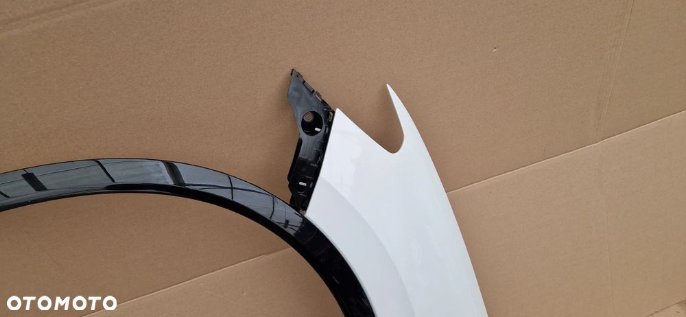 2025r !! 700KM !! VW TIGUAN III 571 R-LINE BŁOTNIK PRZÓD LEWY BIAŁY - 4