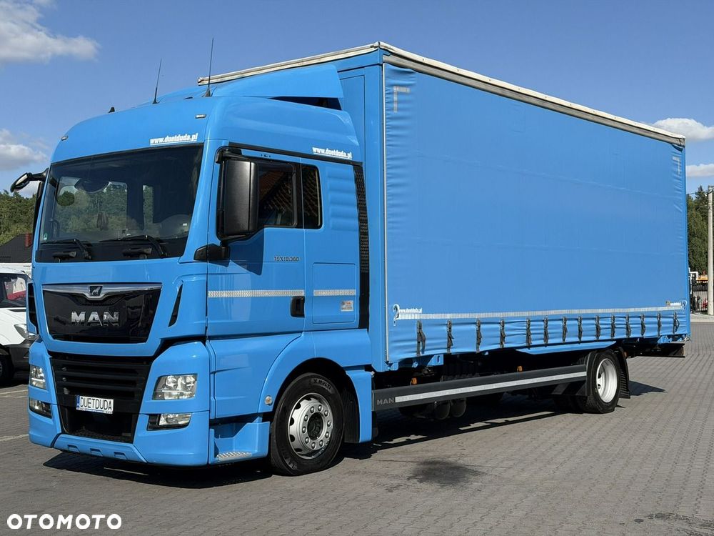 MAN TGX 18.360 4X2 E6 Nowe Plandeki Solówka Cały Na Poduszkach - 1