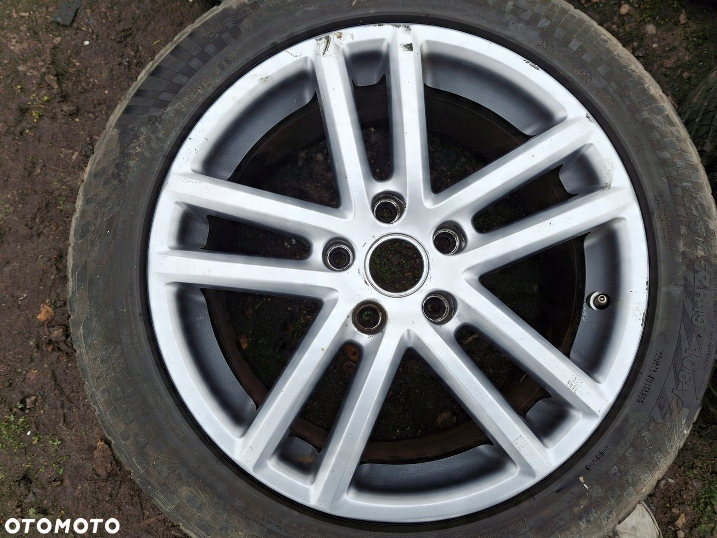 VW TOUAREG 7L6 KOŁA FELGI ALUMINIOWE 19 9Jx19 ET60 7L6601025S 275/45 ZR19 - 3