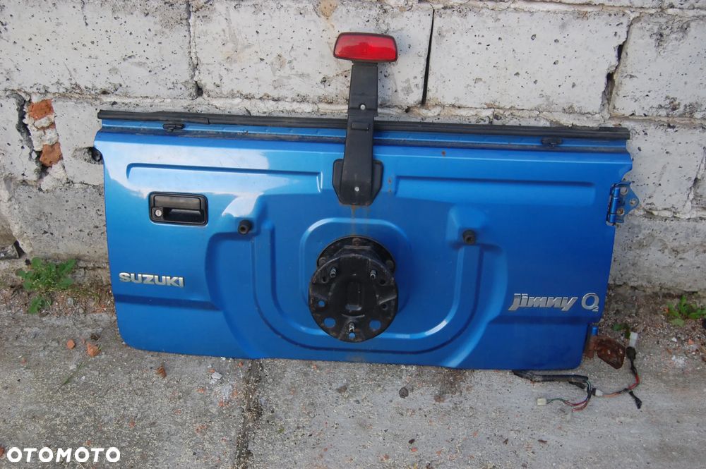 SUZUKI JIMNY - Klapa bagażnika, cabrio.