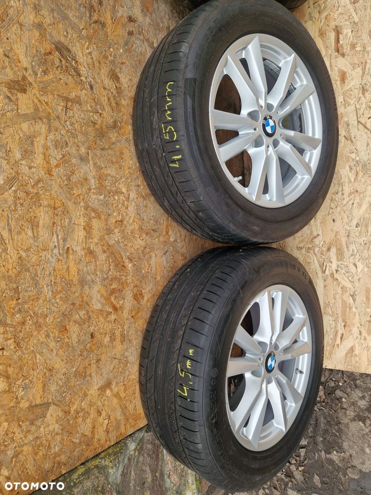BMW 18 5X120 ET46 FI74,1 8,5JX18 FELGI ALUMINIOWE KOMPLET OPONY 255/55 R18 - 10