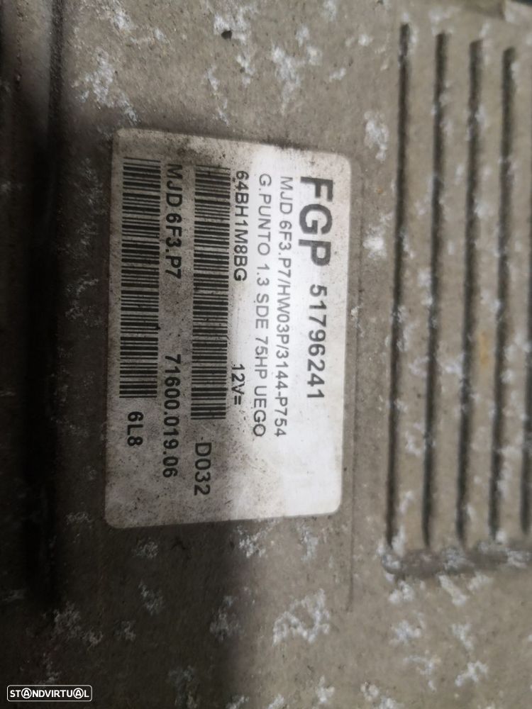 Centralina Do Motor Fiat Grande Punto (199_) - 2