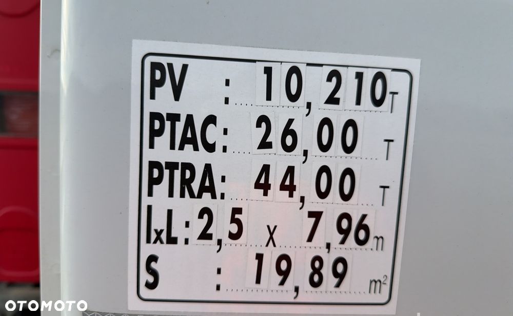 Iveco Stralis 360 6x2 / 50 tys. km / Hakowiec Marell AL20 S55 / oś skrętna - 12