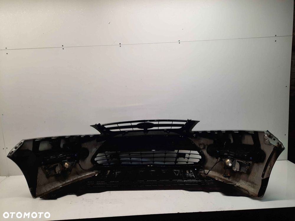 ^ ZDERZAK PRZÓD PRZEDNI FORD MONDEO MK.4 4 IV LIFT FL SZARY PDC CZUJNIKI LED DRL HALOGENY - 7