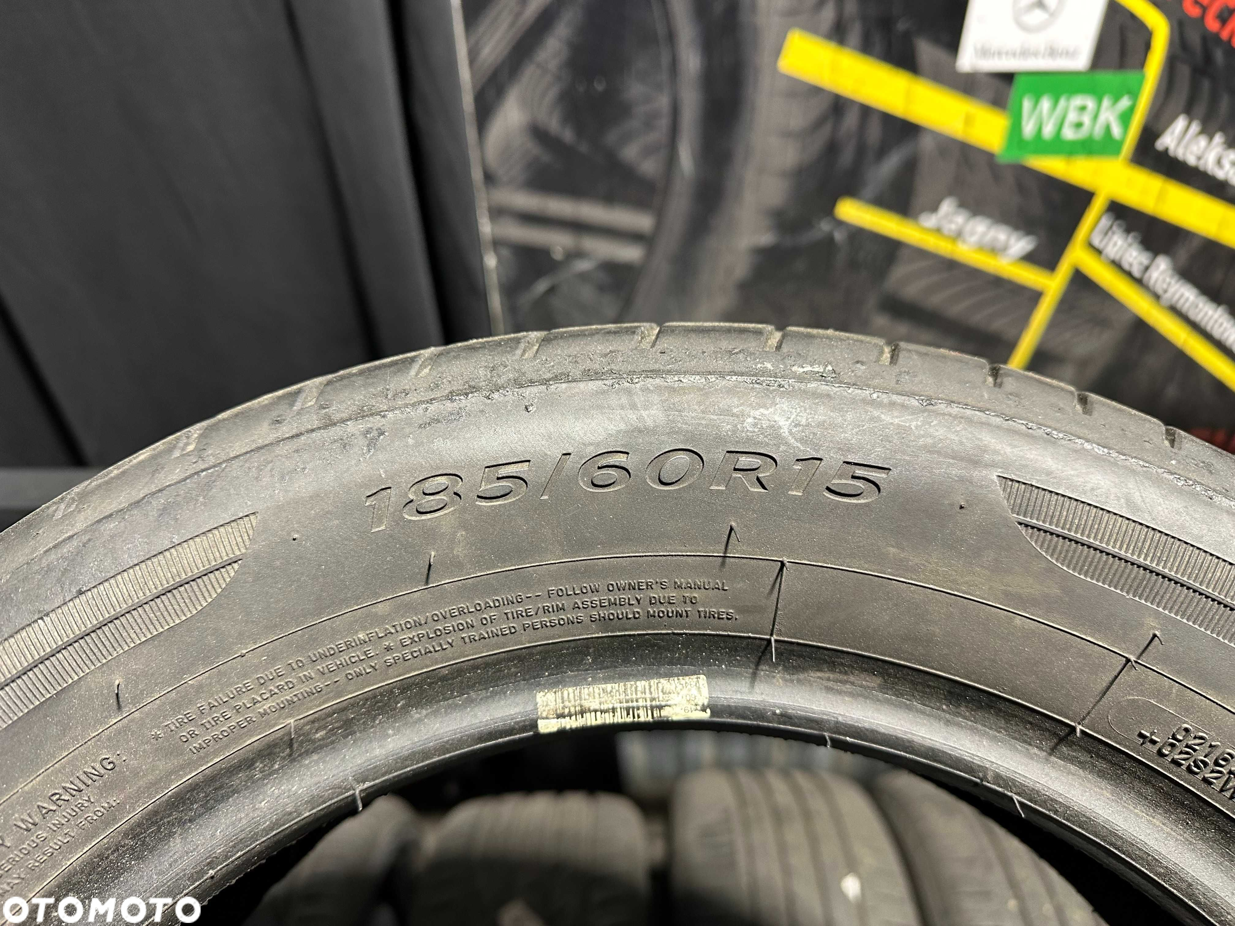 Opony Letnie 185/60/15 DUNLOP SPORT #2496 - 3