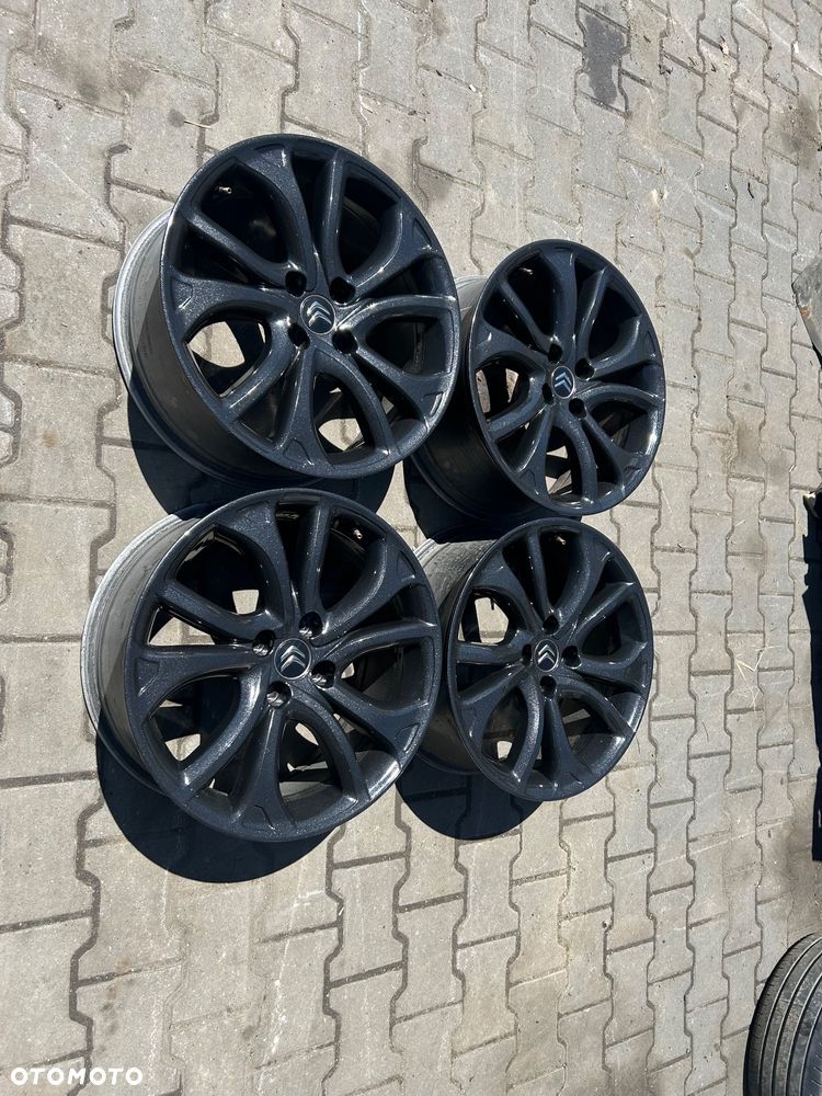 Alufelgi Citroen Peugeot 18 cali 4x108 oryginał 208 2008 3008 5008 C3 C4 - 5