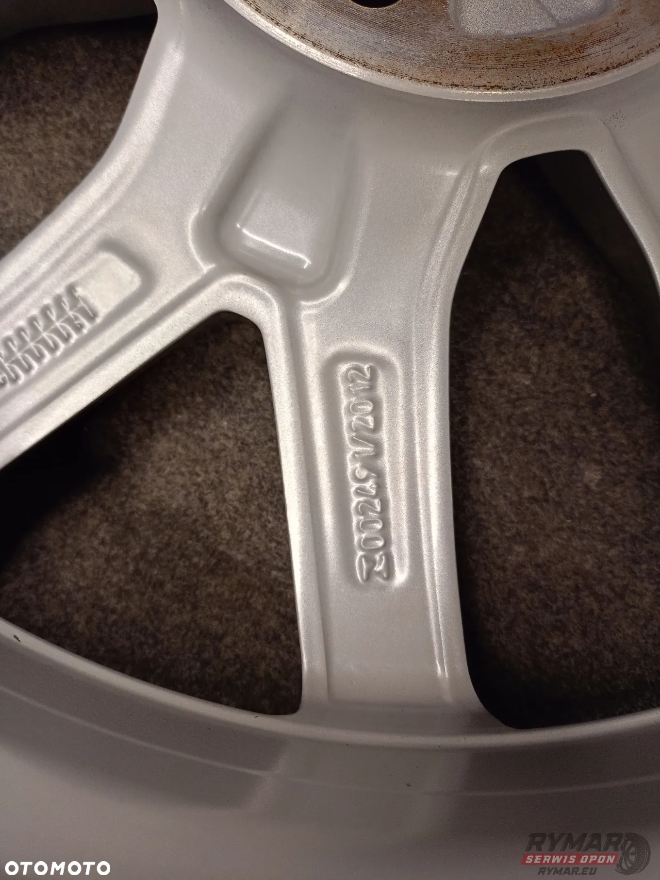 ŚLĄSK 7.5X18" 5X108 ET50,5 ORYGINAŁ VOLVO XC60 XC70 V60 KOMPLET - 2