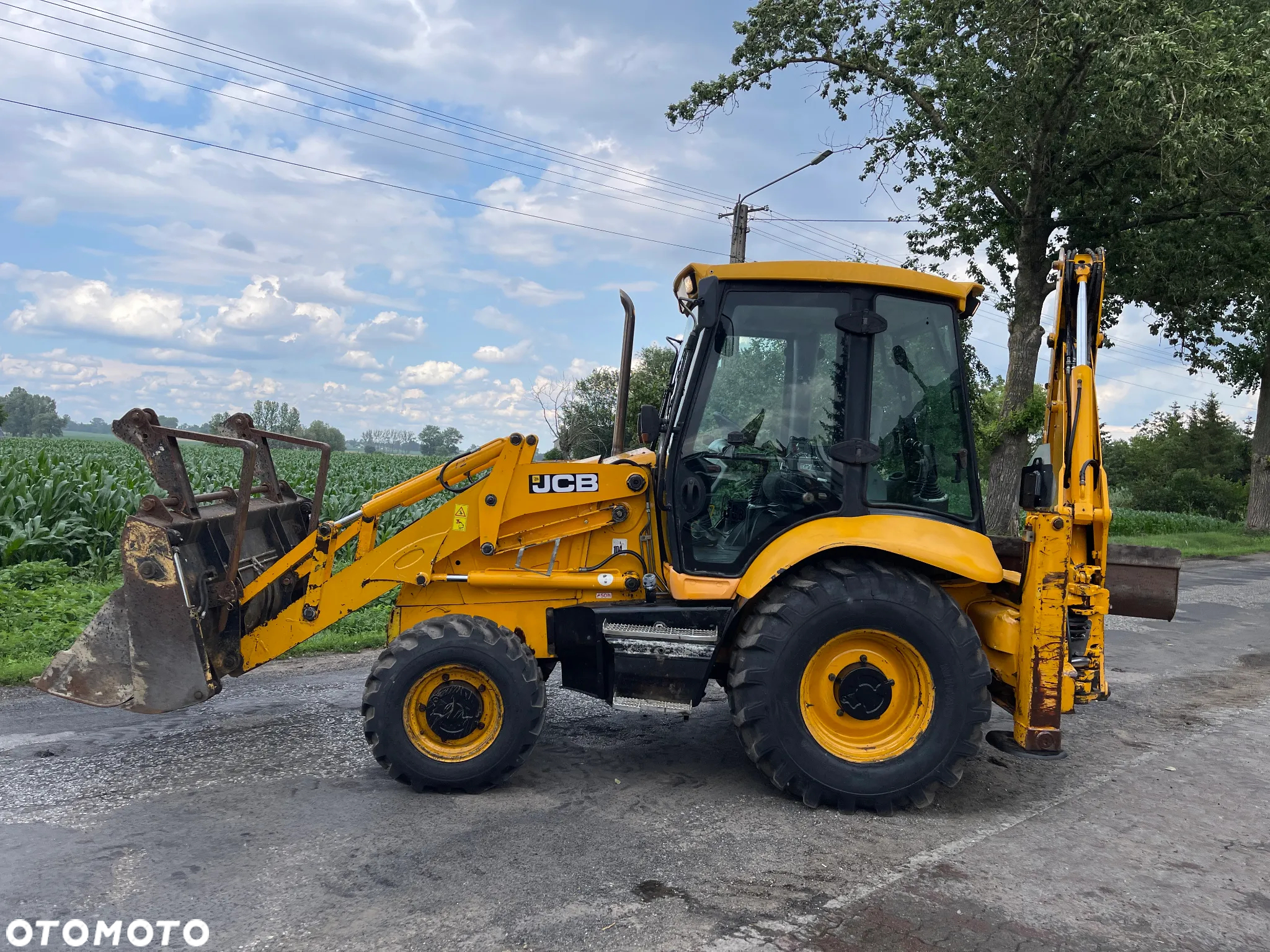 JCB Koparko Ładowarka Jcb 3CX SITEMASTER Koparka Krokodyl Widły Teleskop Napęd 4x4 BRUTTO ! - 3