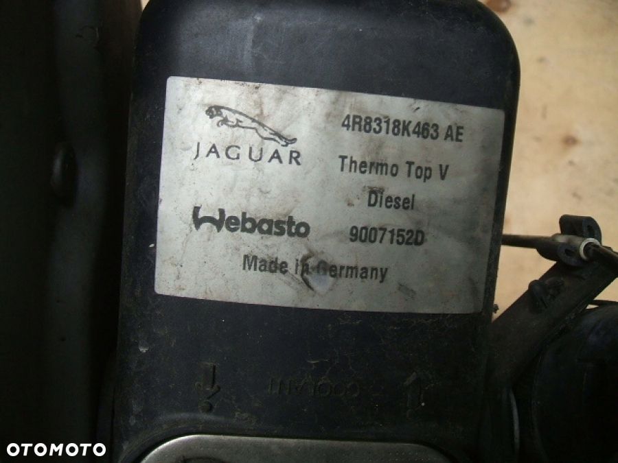 JAGUAR S-Type X-Type WEBASTO ogrzewanie 4R8318K463AE - 3