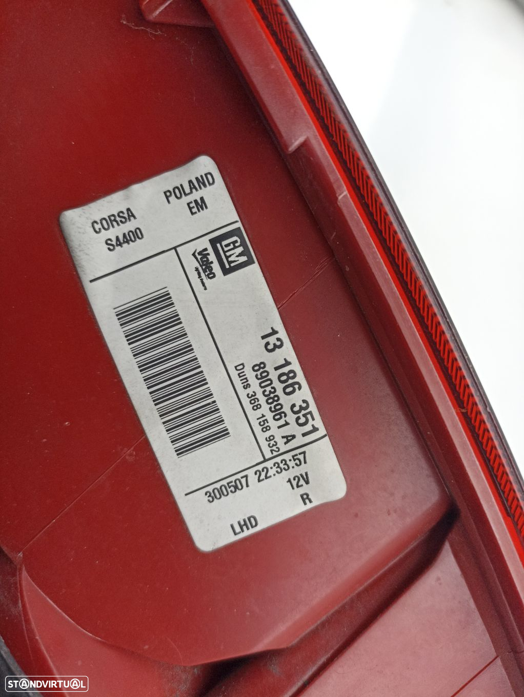 Farolim direito OPEL Corsa D - 3