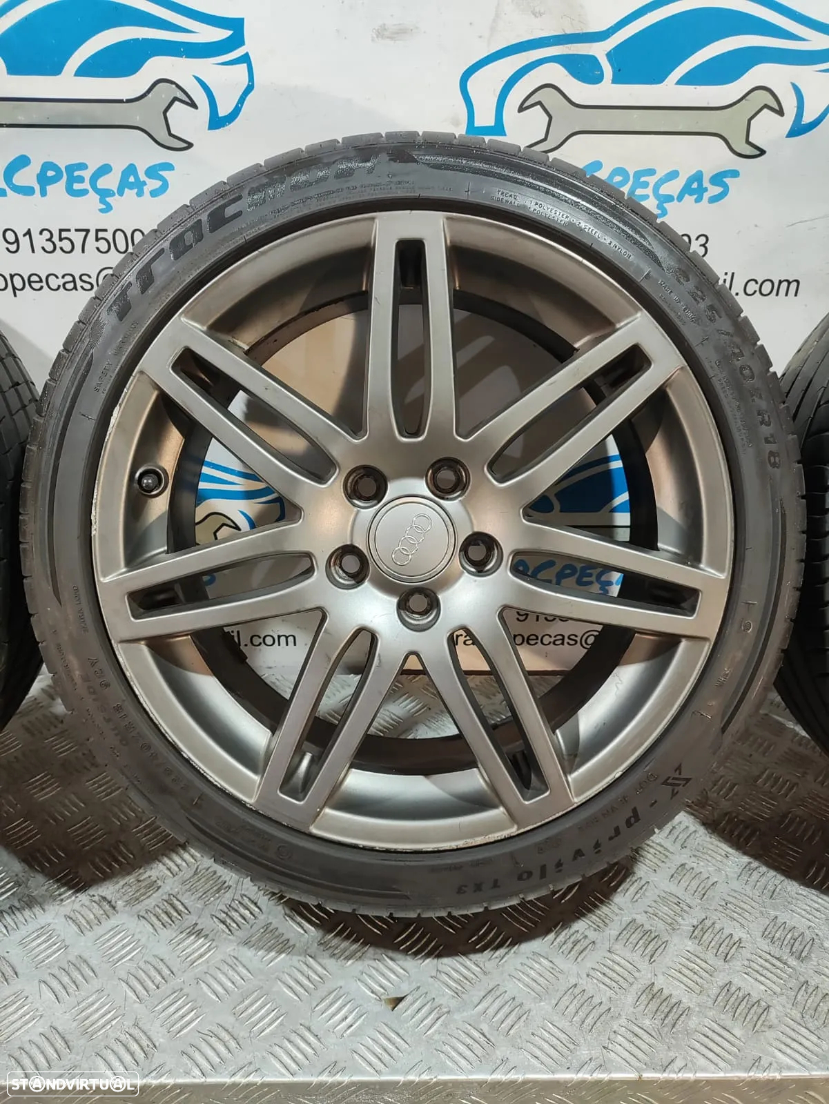 - Jantes 18 Ronal Originais Audi A3 8P 7,5J ET54 5x112 - 4