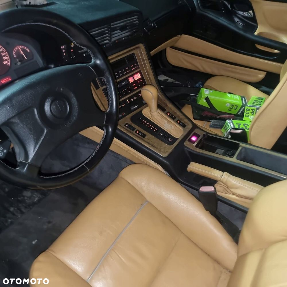 RAMKA PANEL POPIELNICZKA KPL DREWNO BMW E31 840 - 3