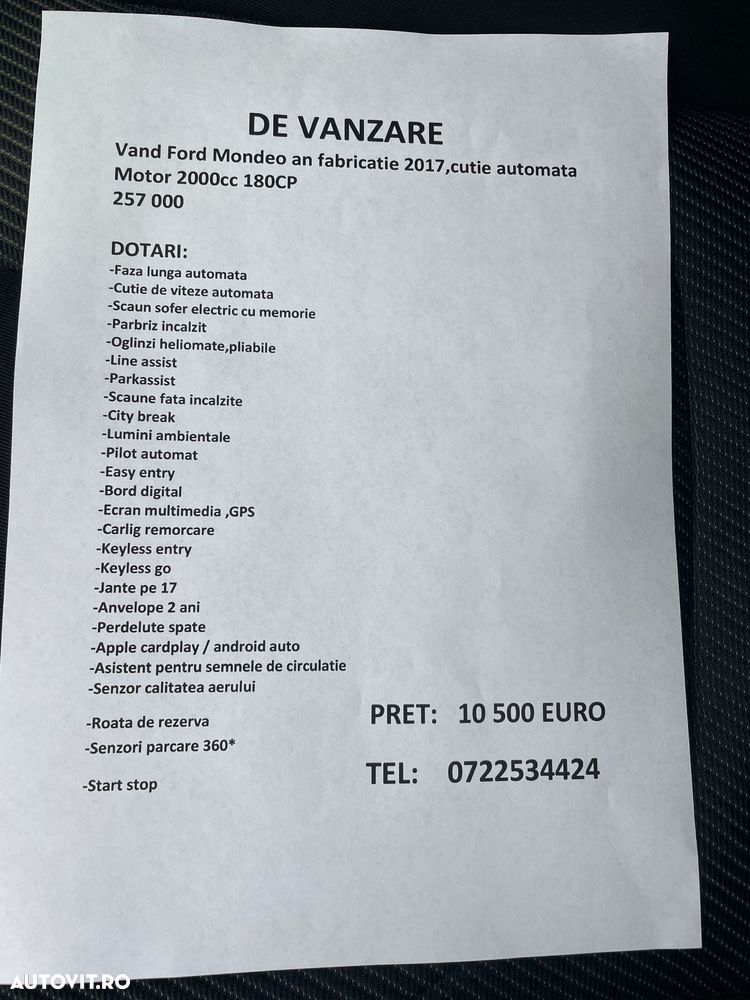 Ford Mondeo 2.0 TDCI Powershift Titanium - 2