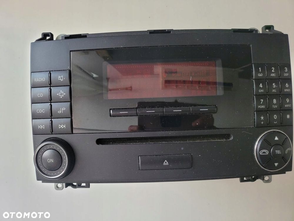 RADIO MERCEDES-BENZ W169 180CDI 04-12 A1698207589 - 4