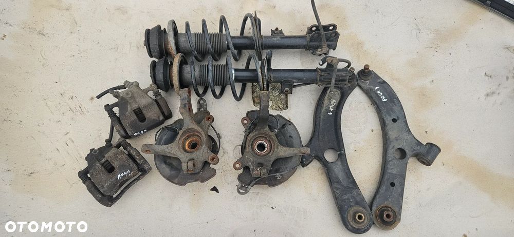 Zwrotnica piasta lewa prawa amortyzator sprężyna ABS zacisk wahacz Opel Agila B 1,0 2009r - 1