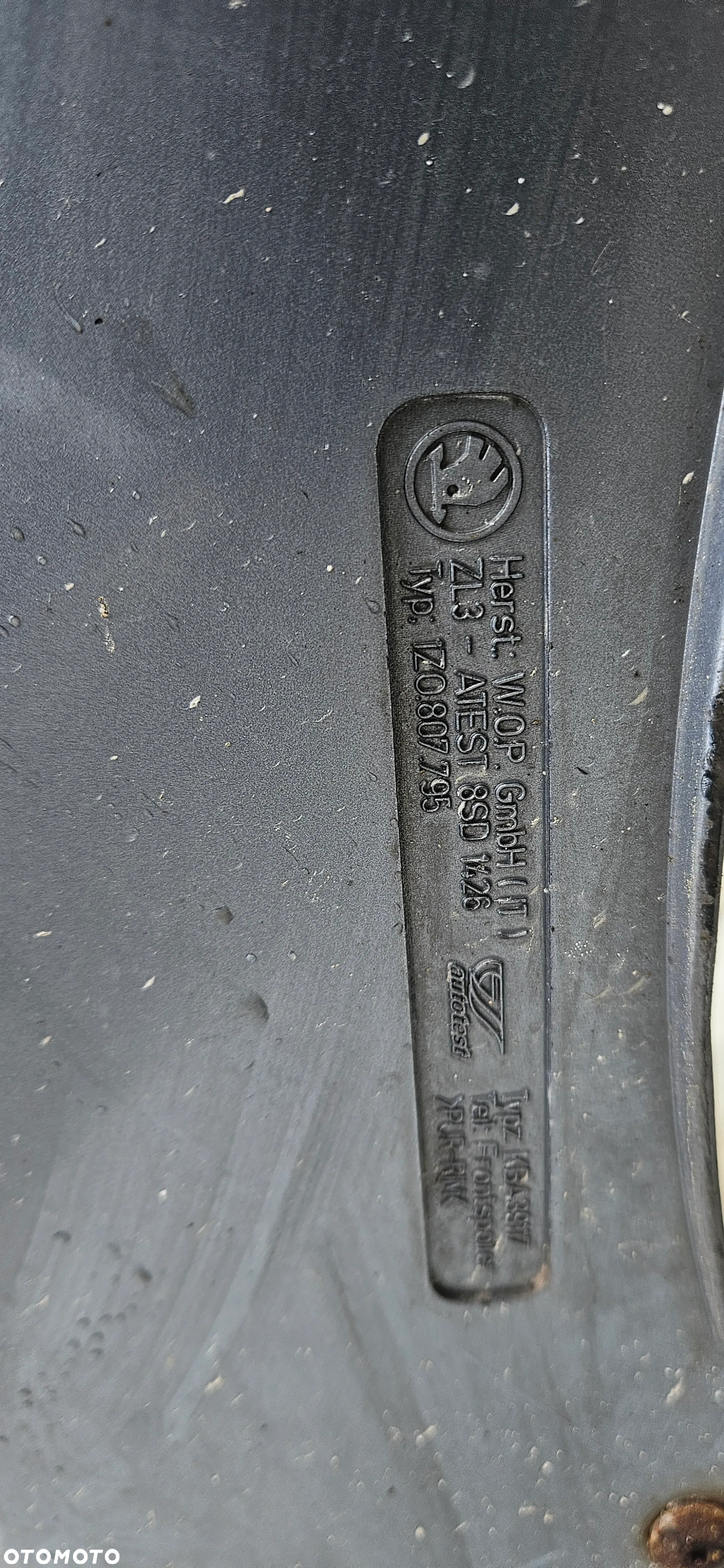 SKODA OCTAVIA II ZDERZAK przedni tylny sport KOMPLET CZUJNIKI PDC 1Z5807795 1Z0807795 - 5