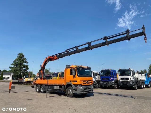 Mercedes-Benz Actros 3348  6x4 żuraw ATLAS 620.3 sterowanie radiowe - 9