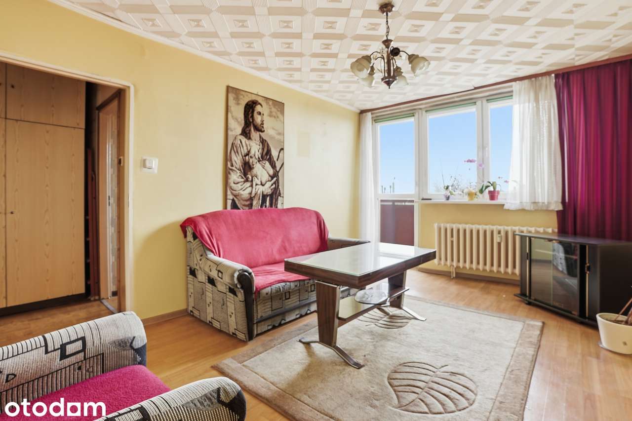 3-pokojowe mieszkanie z dużym balkonem | 51 m² | Bytom Szombierki