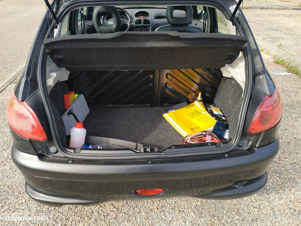 Peugeot 206 1.4 16V Black & Silver - 9