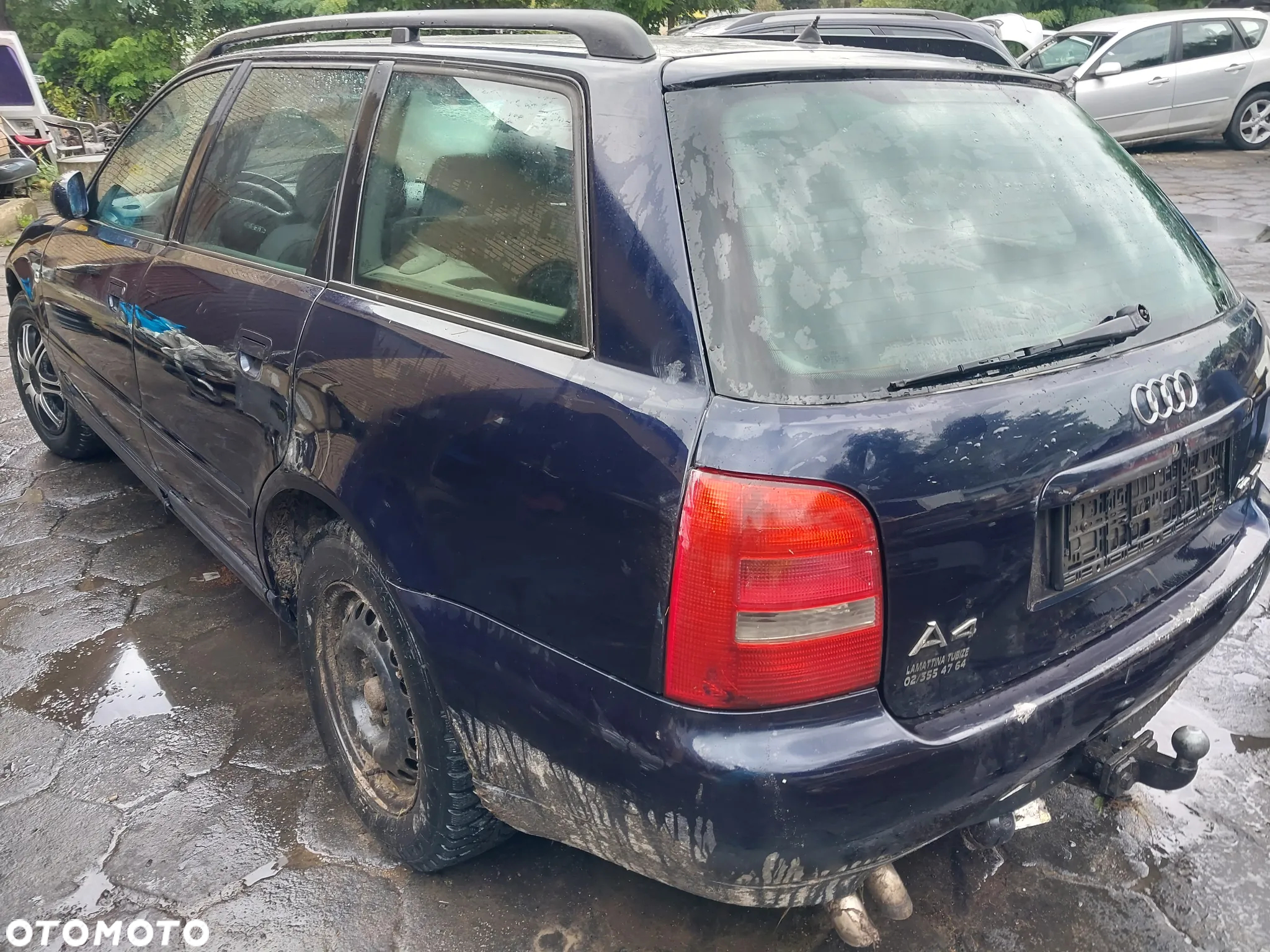 Audi A4 B5 Kombi Avant silnik kompletny 1.9 AHU 90KM skrzynia biegów DVS drzwi lewe przód tył błotnik lewy klapa bagażnika zderzak maska LZ5L hak holowniczy szyba kierownica skórzana tunel środkowy panel maglownica turbina mcperson belka tył tylna dekory drewniane stacyjka schowek zacisk hamulcowy sprzęgło dwumasa CAŁY NA CZĘŚCI WSZYSTKIE CZĘŚCI - 7