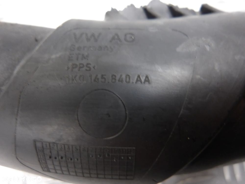 VW GOLF VI KOMBI 08-16 1.6 TDI RURA PRZEWÓD INTERCOOLERA 1K0145840AA - 4