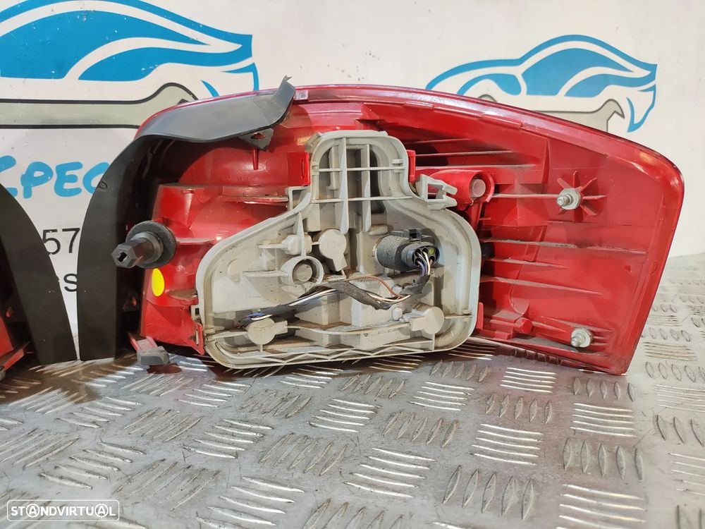 FAROLIM FAROLINS TRASEIRO TRÁS ESQUERDO DIREITO AUDI A3 8P 8P3 S-LINE RESTYLE FACELIFT 3 PORTAS 8P3945096A 8P3945095A - 5