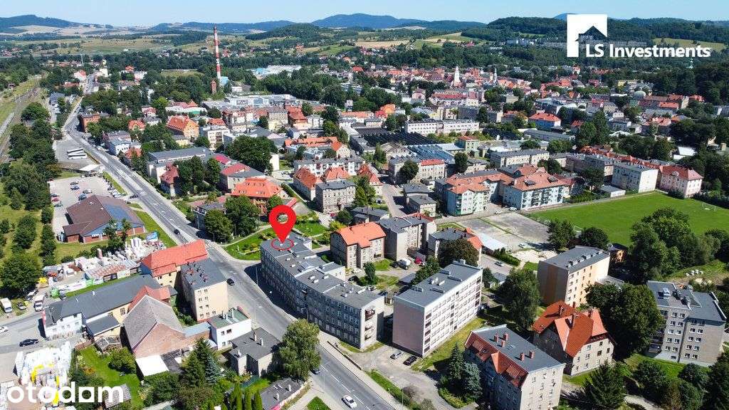 Mieszkanie 51 m² 2 pokoje II p. Miejskie C.O. ***
