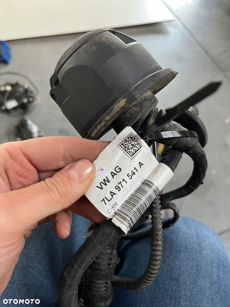 WIĄZKA ZDERZAKA TYLNEGO VW T6 7LA971541A PDC CZUJNIKI 4SZ 5Q0915275B KOMPL - 5