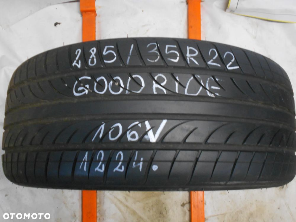OPONA POJEDYNKA 285/35R22 GOODRIDE ZUPER ACE SA-57 DOT 1224 7.7MM - 1