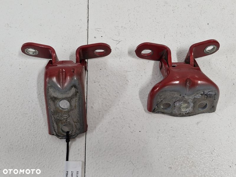 HYUNDAI IX20 ZAWIASY DRZWI PRAWY PRZÓD PRAWE PRZEDNIE KOMPLET WR3 - 1