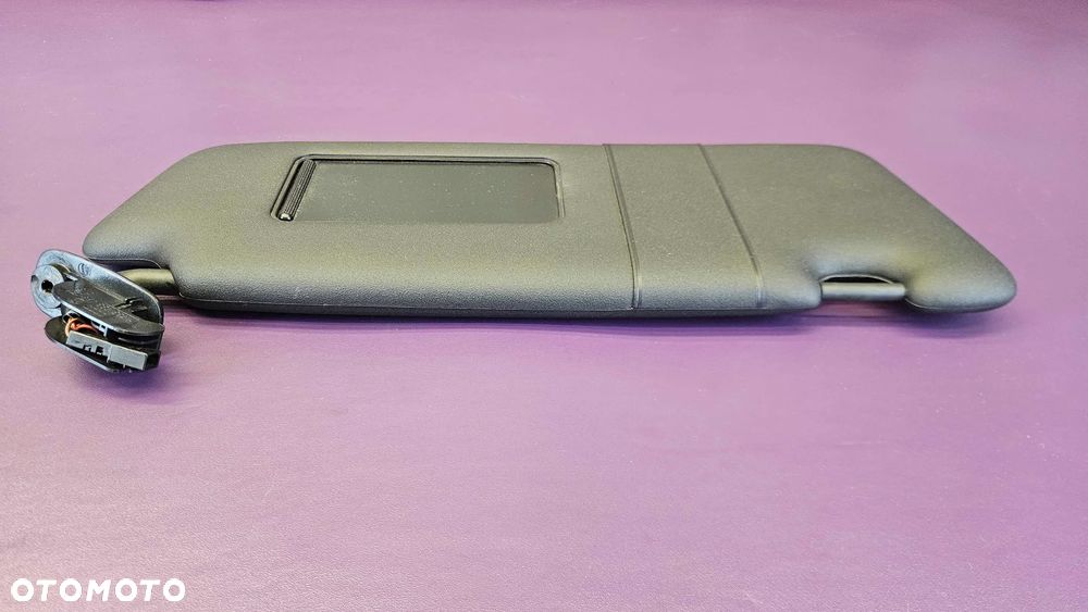 Daszek Słonecznik 8E0857551/551A 8E0857552/552A Czarne S-Line Osłona Przeciwsłoneczna Komplet Podświetlanie AUDI A4 B6 B7 - 30