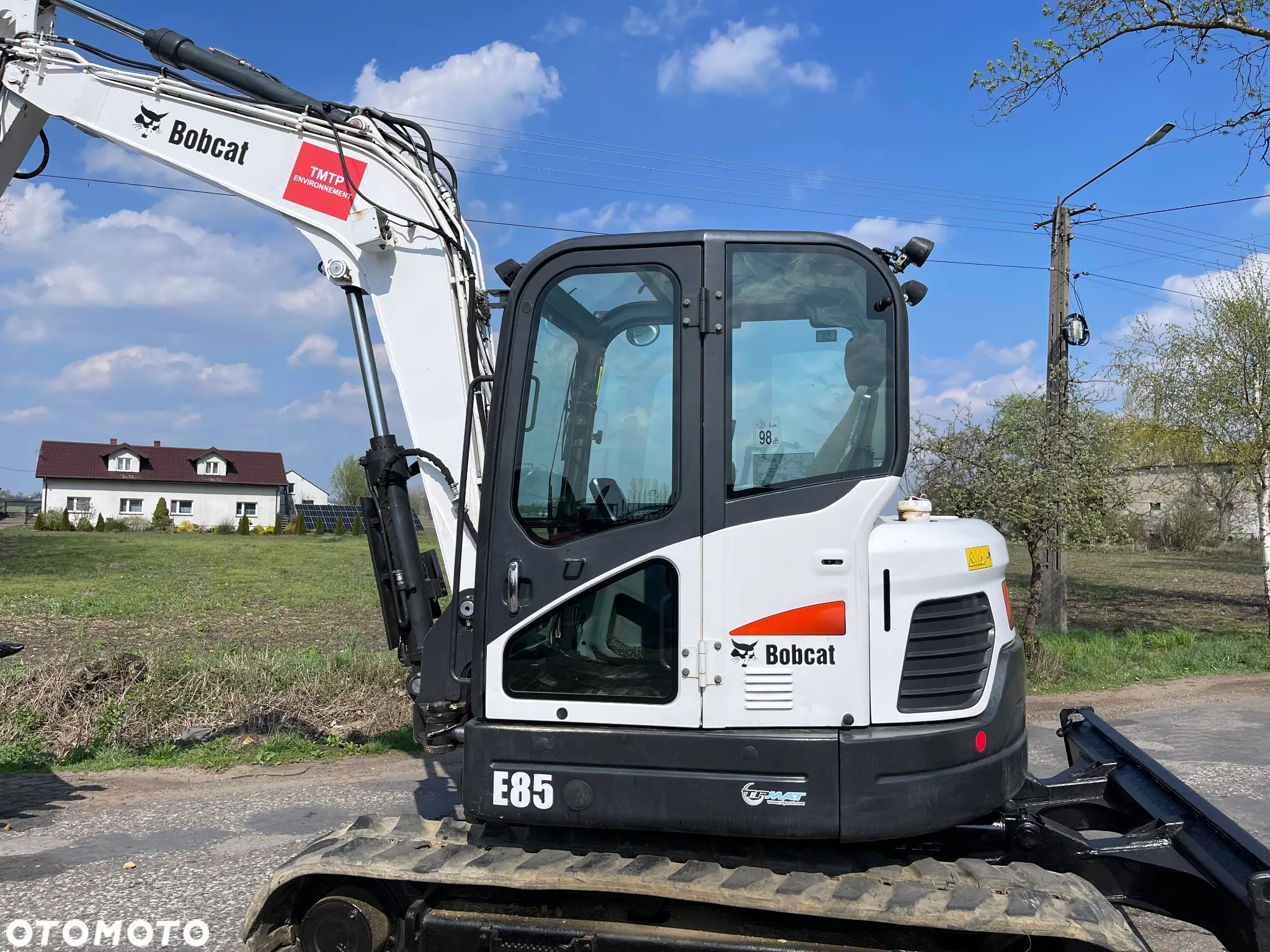 Bobcat Koparka gąsiennicowa Bobcat E85 Rok 2015 Oryginał 5500 MTG Bardzo ładna - 27