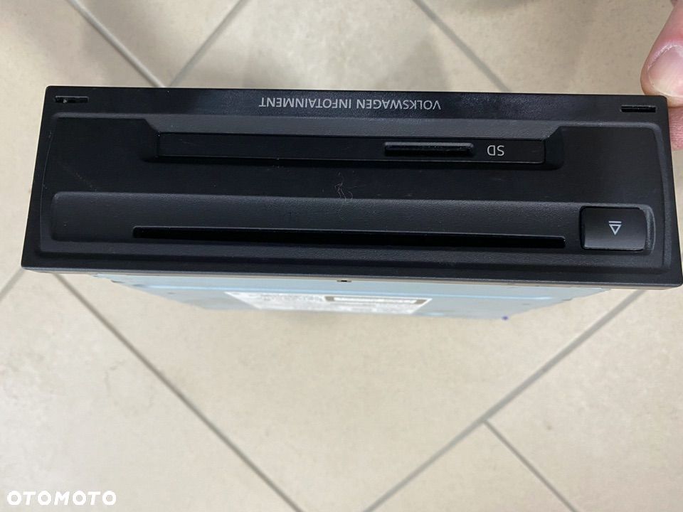 VW POLO GOLF CZYTNIK CD 5G0035819A - 1