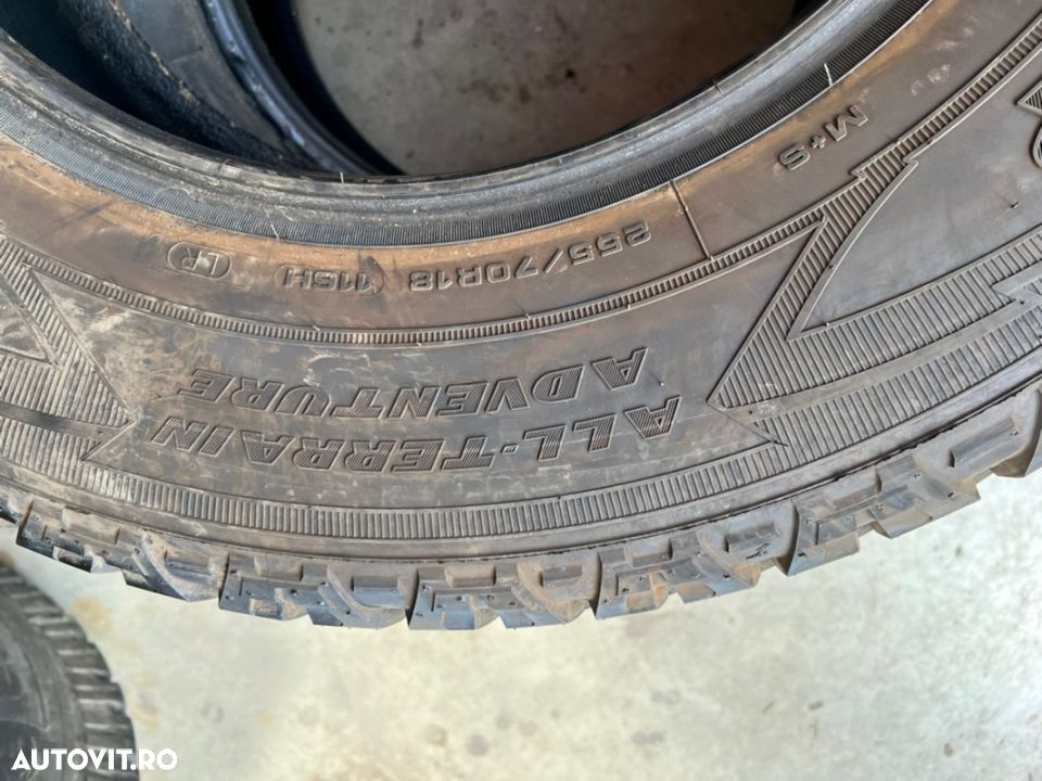 vand 2 anvelope 255/70/18 goodyear allseason ca noi - 5