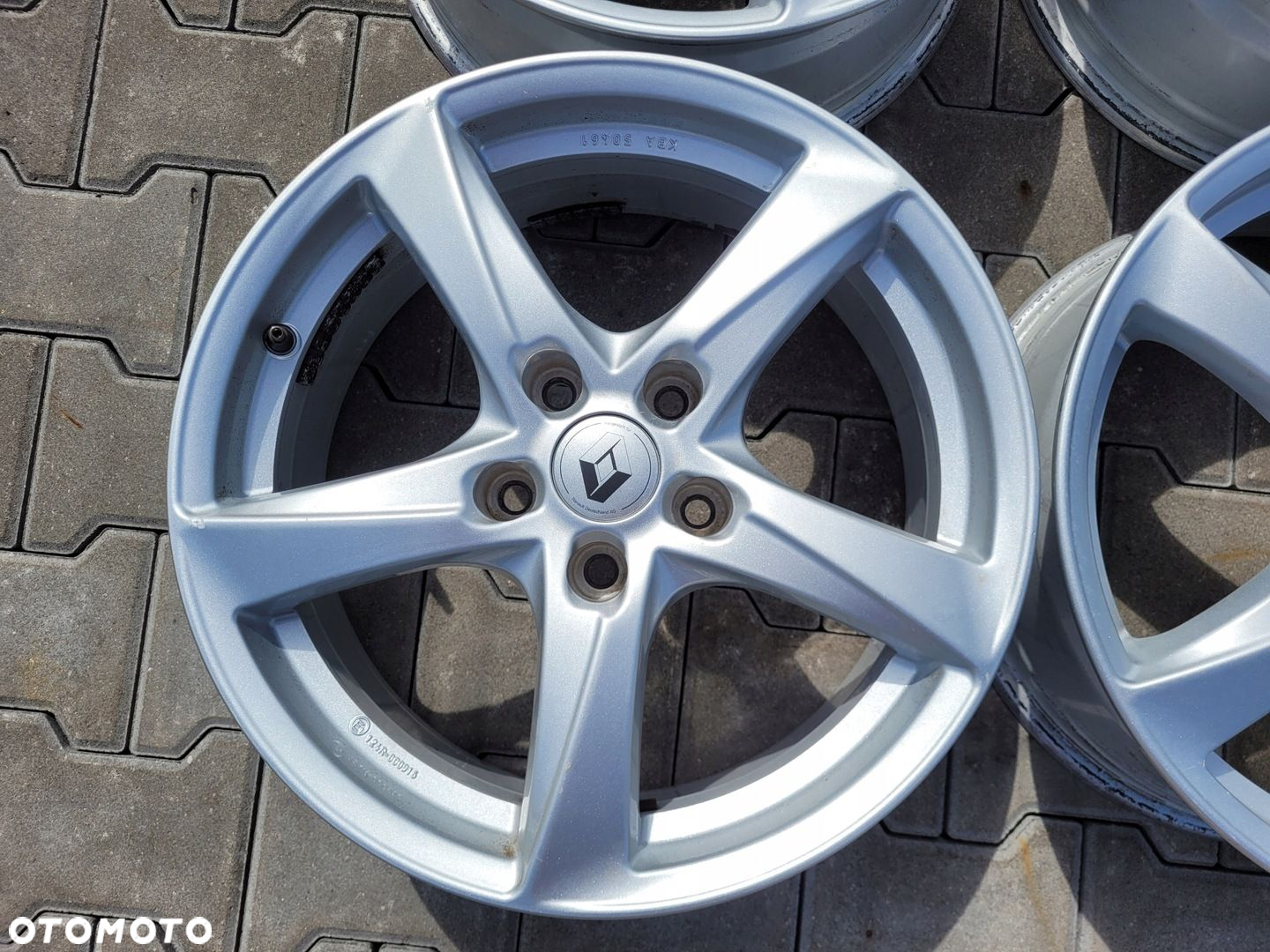 FELGI ALUMINIOWE 17 Brock RENAULT ESCAPE V KADJAR TALISMAN CZUJNIKI - 2