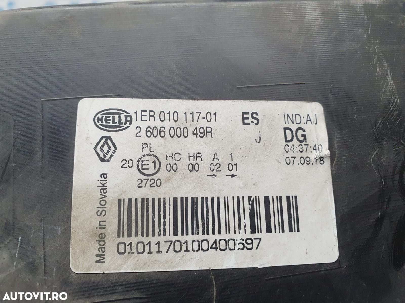 Far stanga 260600049r Opel Movano B [facelift] [2014 - 2019] - 5