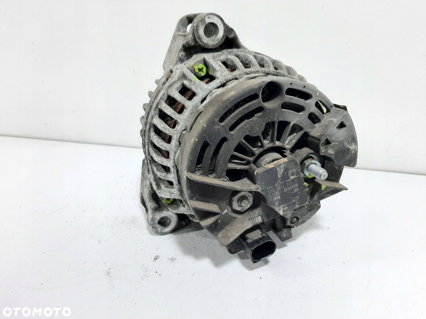 MERCEDES CL203 COUPE C180 2.0 16V 01R ALTERNATOR BOSCH 120A 0124515045 - 14