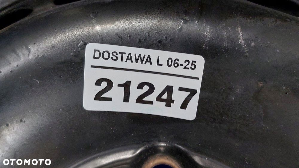 felga stalowa koło zapasowe vw passat b5 15'' 5x112 et37 6j 3b0601027d - 11