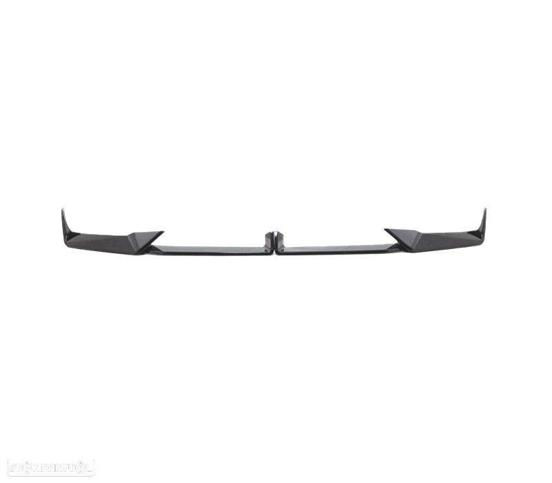 SPOILER LIP DIANTEIRO BMW X6 G06 LCI 23- LOOK M PRETO BRILHANTE - 2