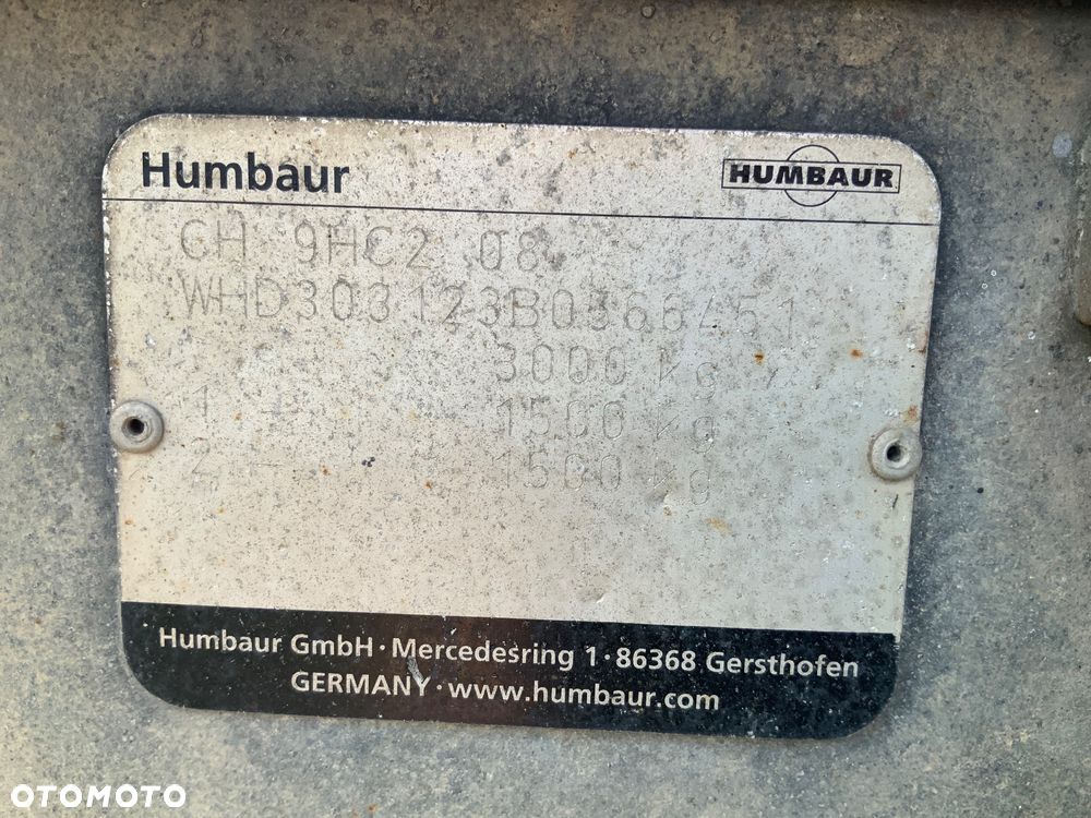 Humbaur HT 3000 - 7