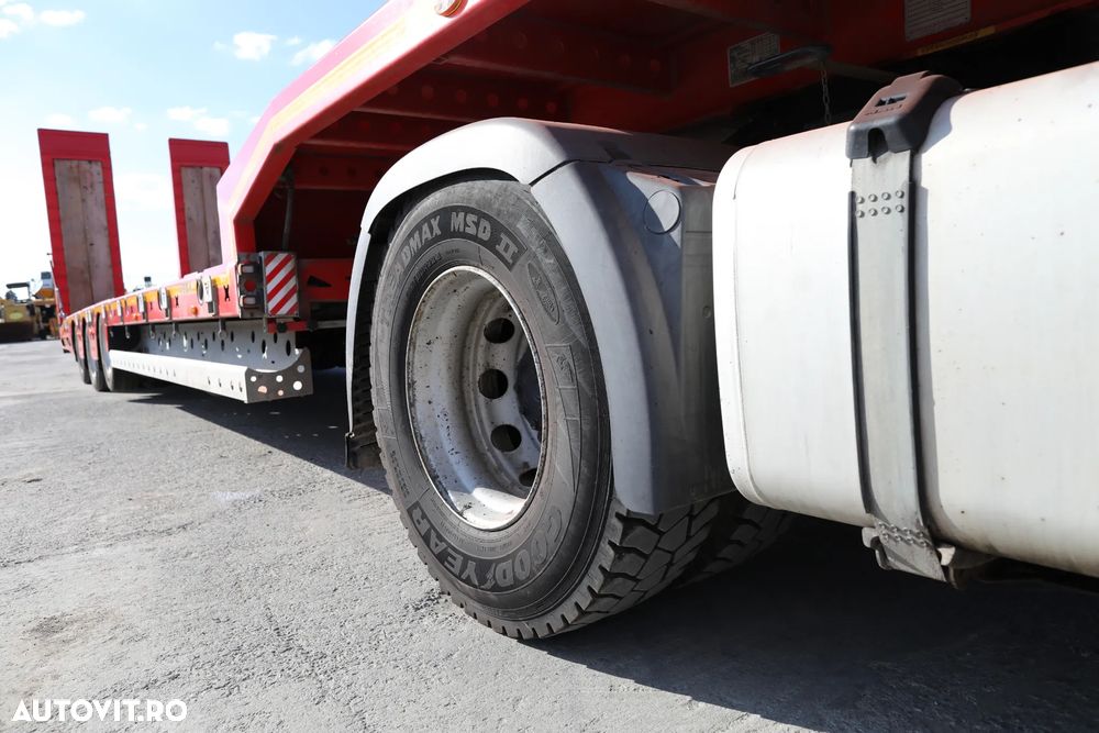 MAN TGX 18.500 4x2 LLS + Trailer Vega 3 axe lowbed - 12