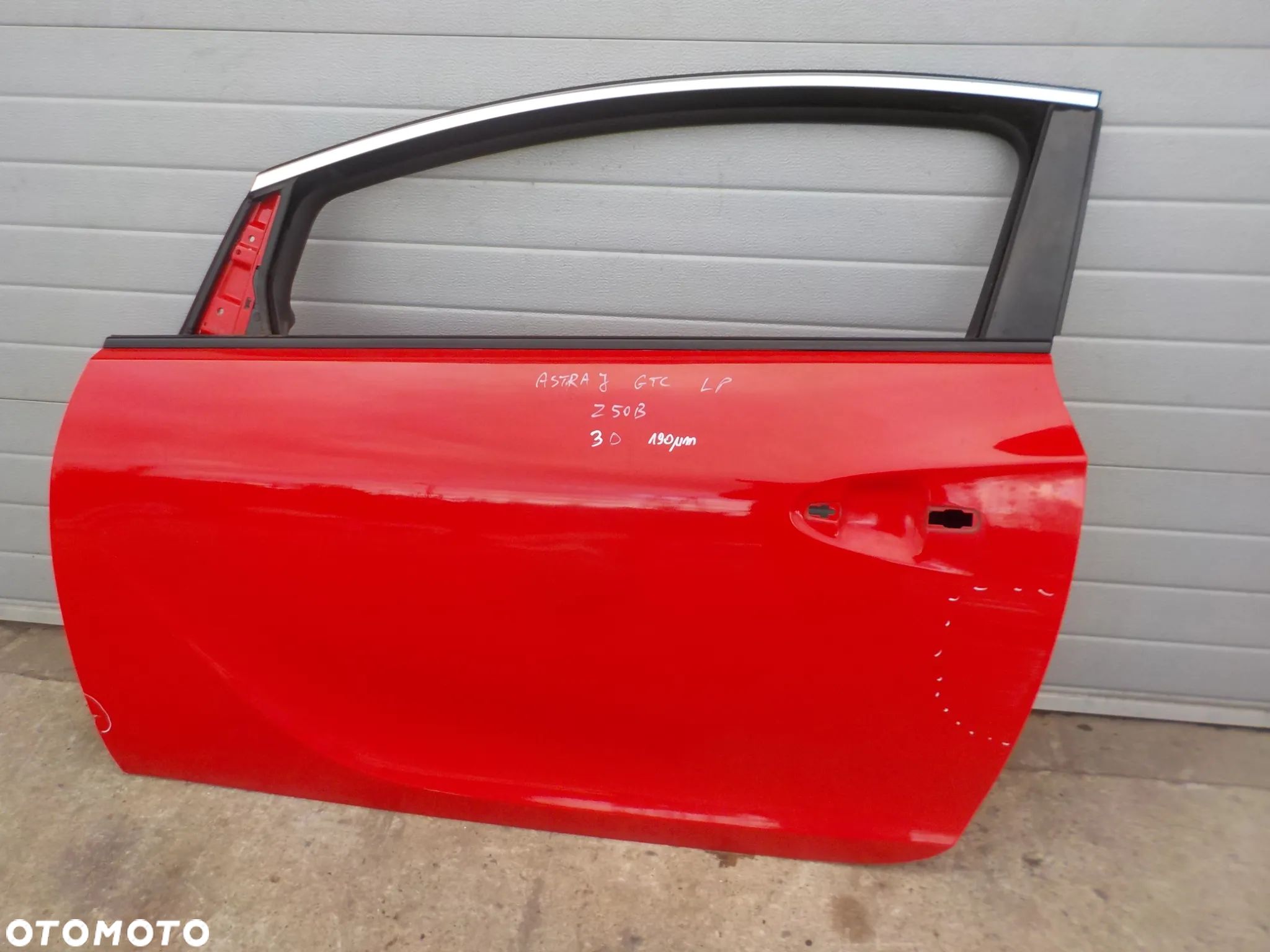 OPEL ASTRA IV J GTC DRZWI LEWE Z50B - 1