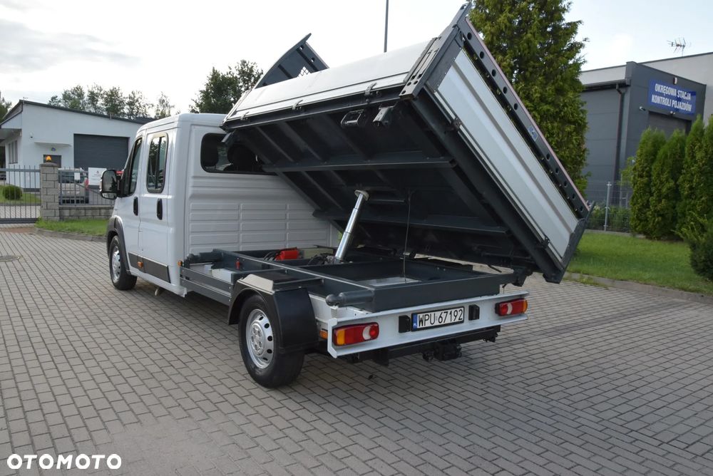 Fiat DUCATO 7-OSÓB  DOKA Wywrotka 3-str. KLIMA 2,3JTD 130KM - 10