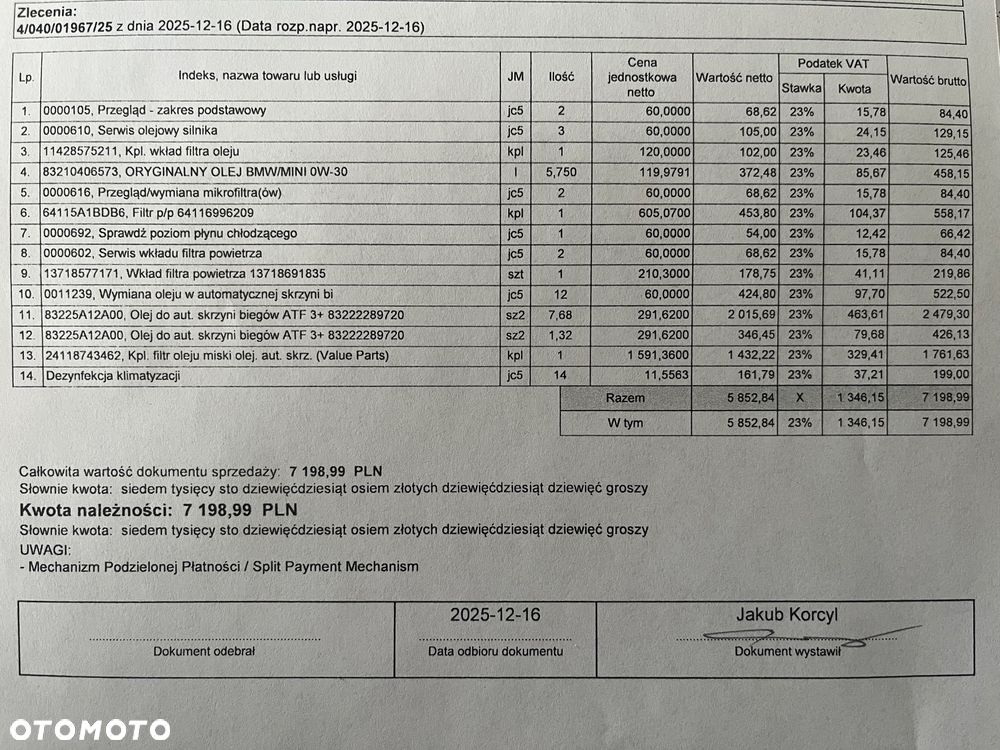 BMW Seria 5 530i GPF xDrive Luxury Line - 16
