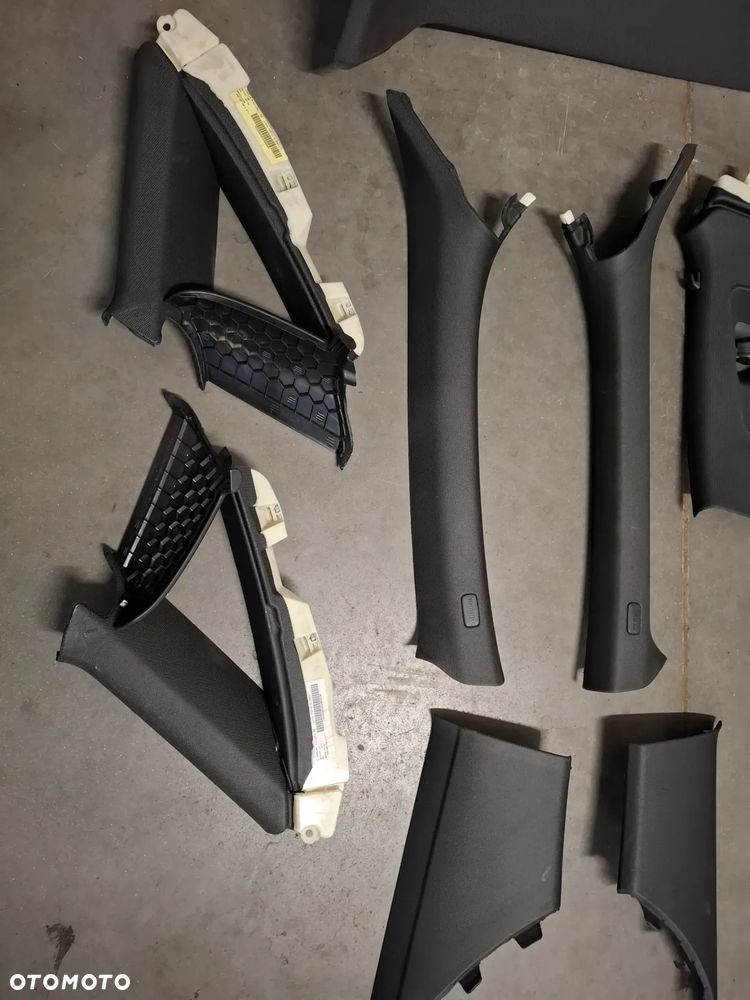 Podsufitka sufit czarny wnętrze komplet Audi A4 B8 sedan lift 2013 rok - 3