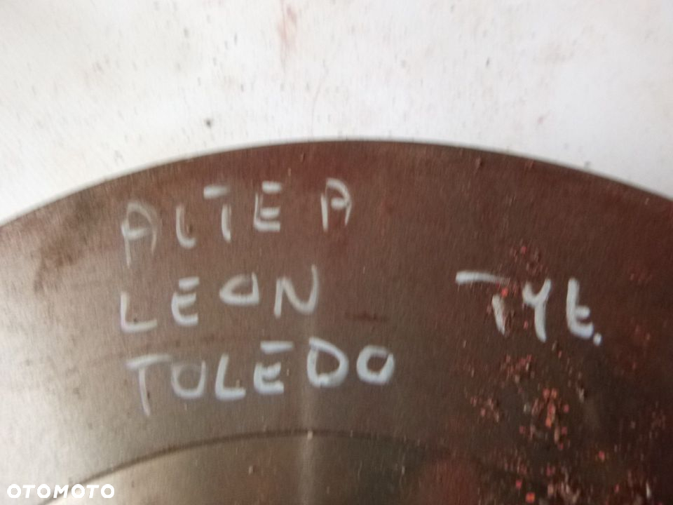 tarcze nowe hamulcowe tył  253mm altea toledo leon golf touran - 3