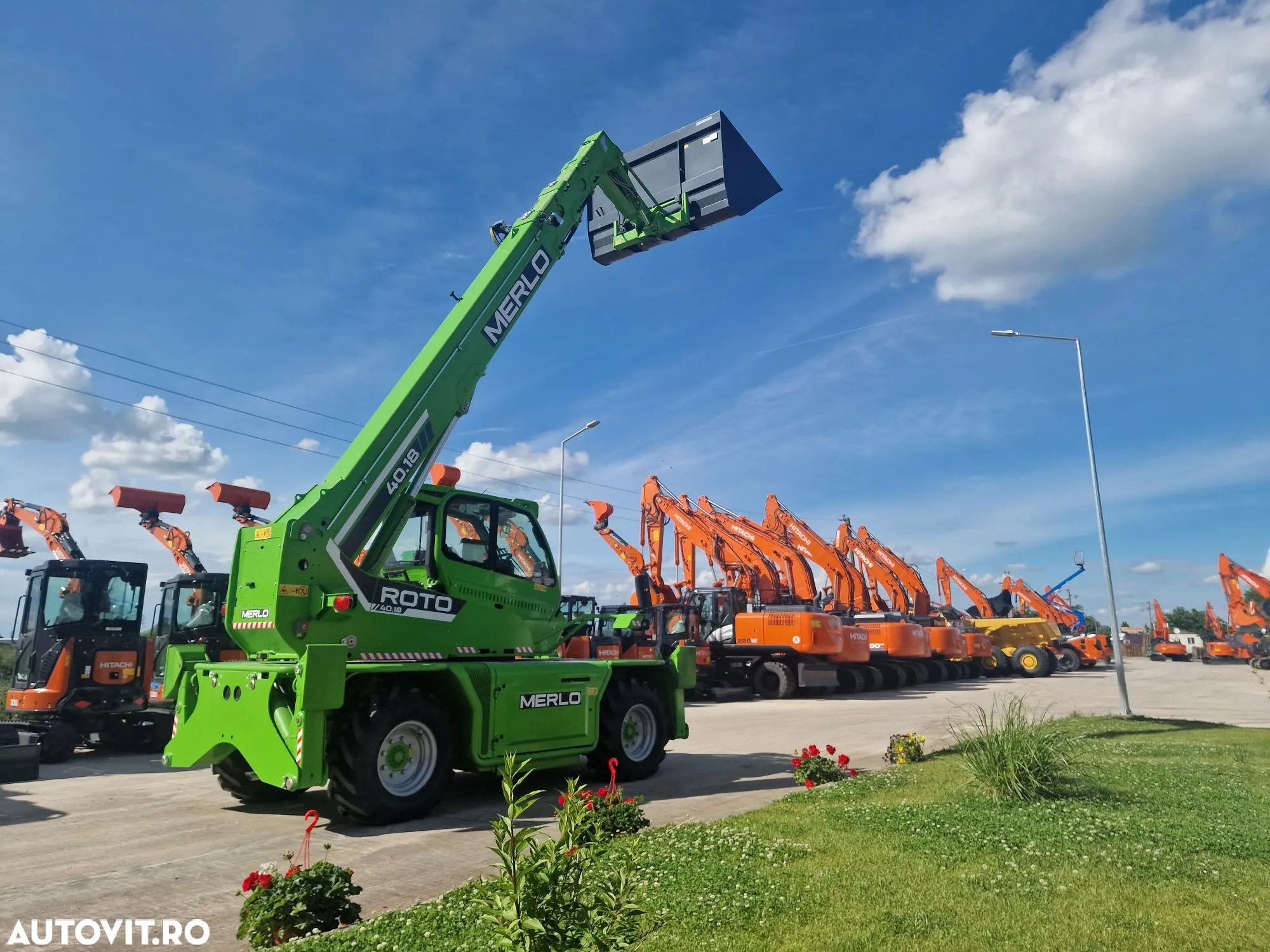 Merlo ROTO la 18m, Furci, cupa, AC, Cupla rapida, posibilitate leasing 5 ani, garantie 2 ani, nefolosit, produs in Italia-PROMOTIE 163.000 EUR+Tva - 14