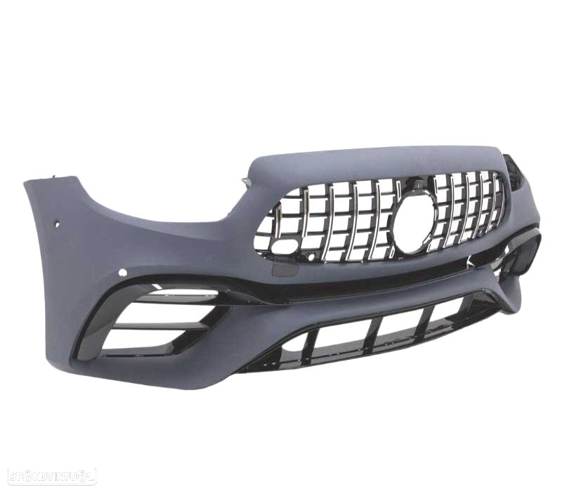 PARA-CHOQUES FRONTAL MERCEDES W213 2021- C238 2021 LOOK AMG E63 - 3