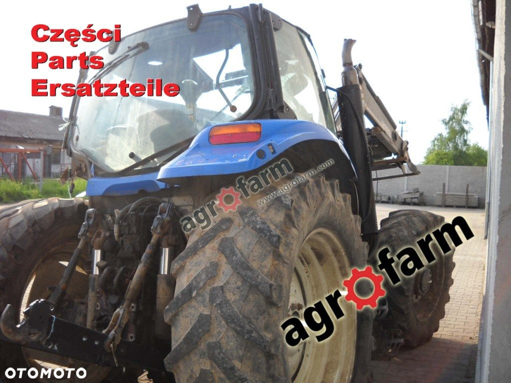 New Holland TS100A części, skrzynia biegów, oś - 2