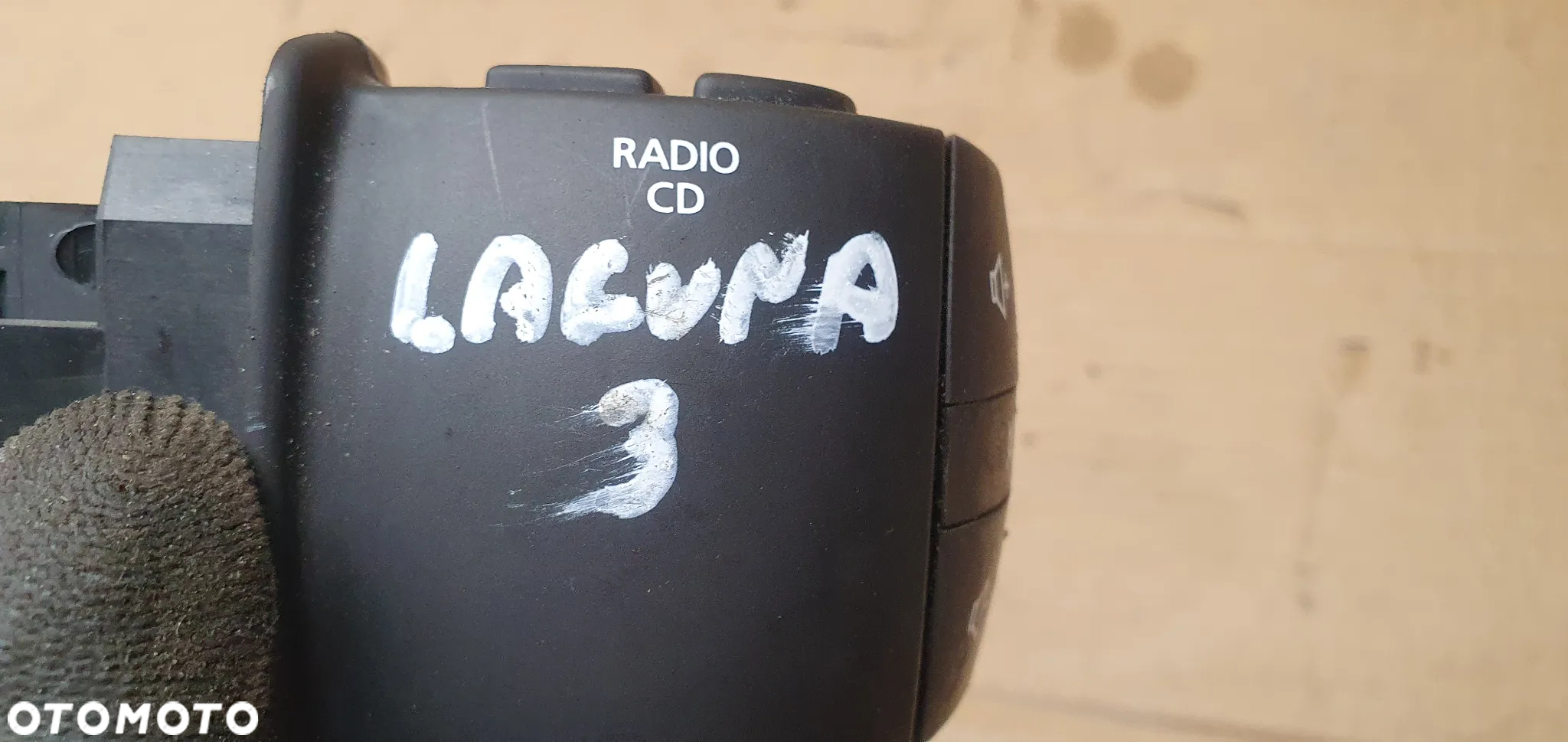 Przełącznik radia manetka Renault Laguna III 255520001R - 6